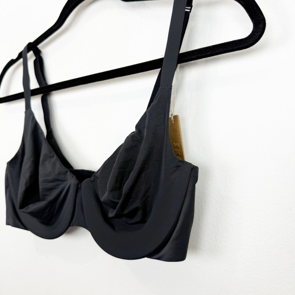 SKIMS Smoothing Intimates Full Coverage Bra Onyx 34C NWT - Picture 2 of 5